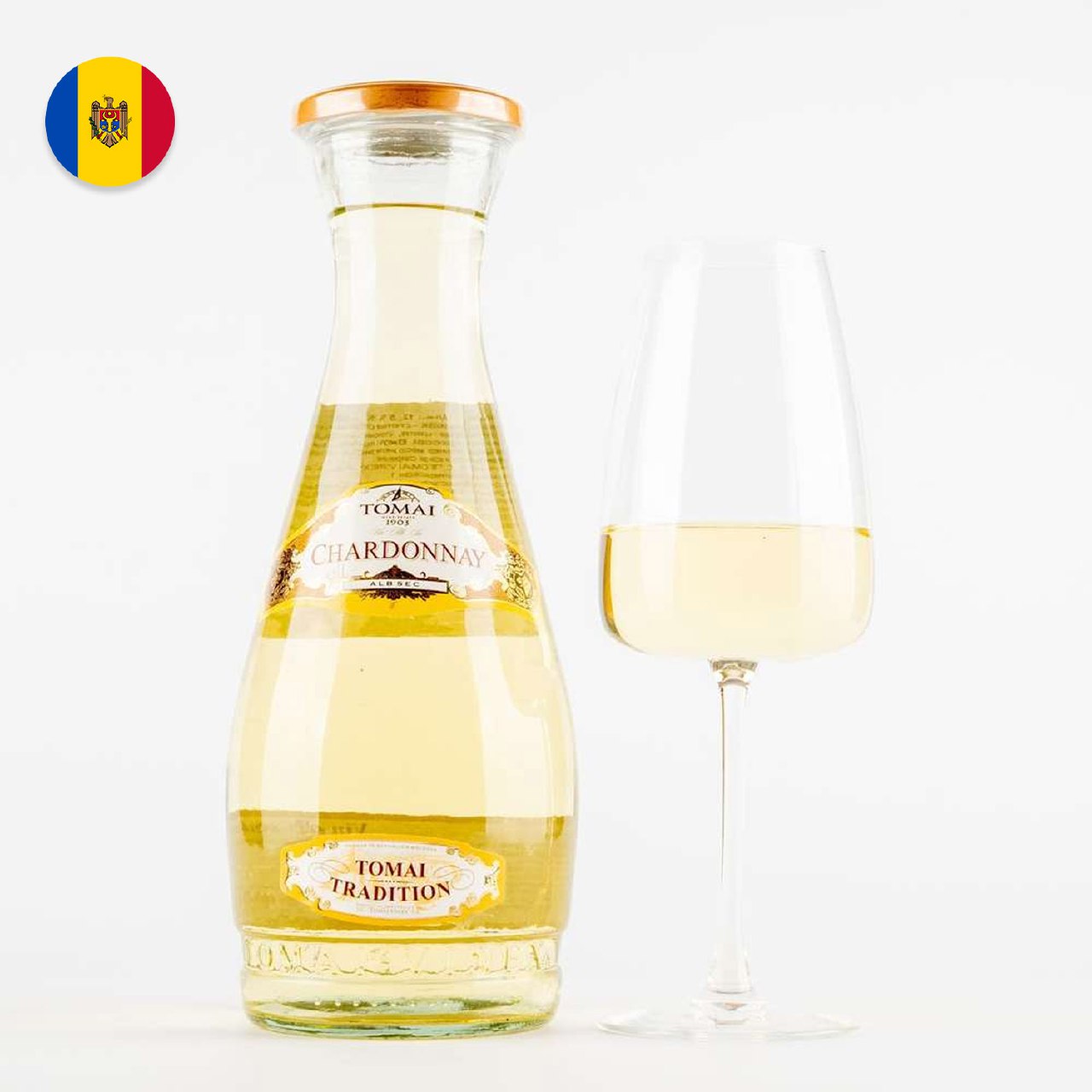 Vino alb sec Chardonnay